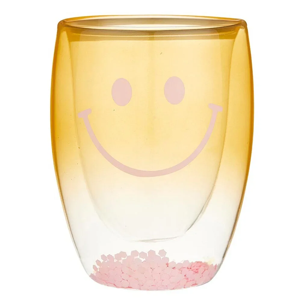 Smiley Face Double-Wall — Bulk Lot of 12 (Gifting, Events & Resale)